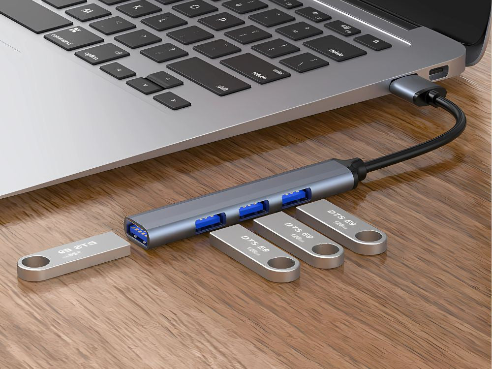 Adaptador Hub 4 em 1