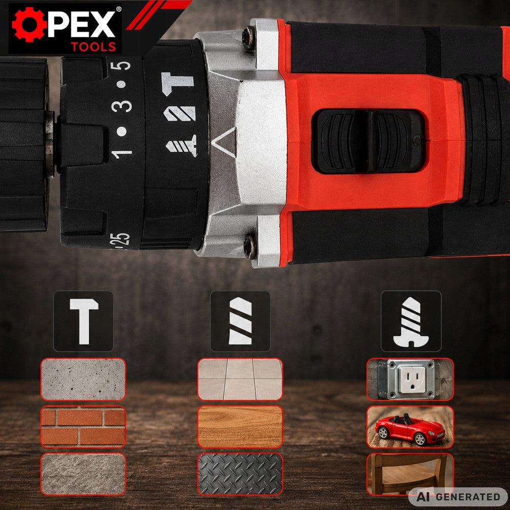 Parafusadeira Sem Fio OPX28033 com Estojo
