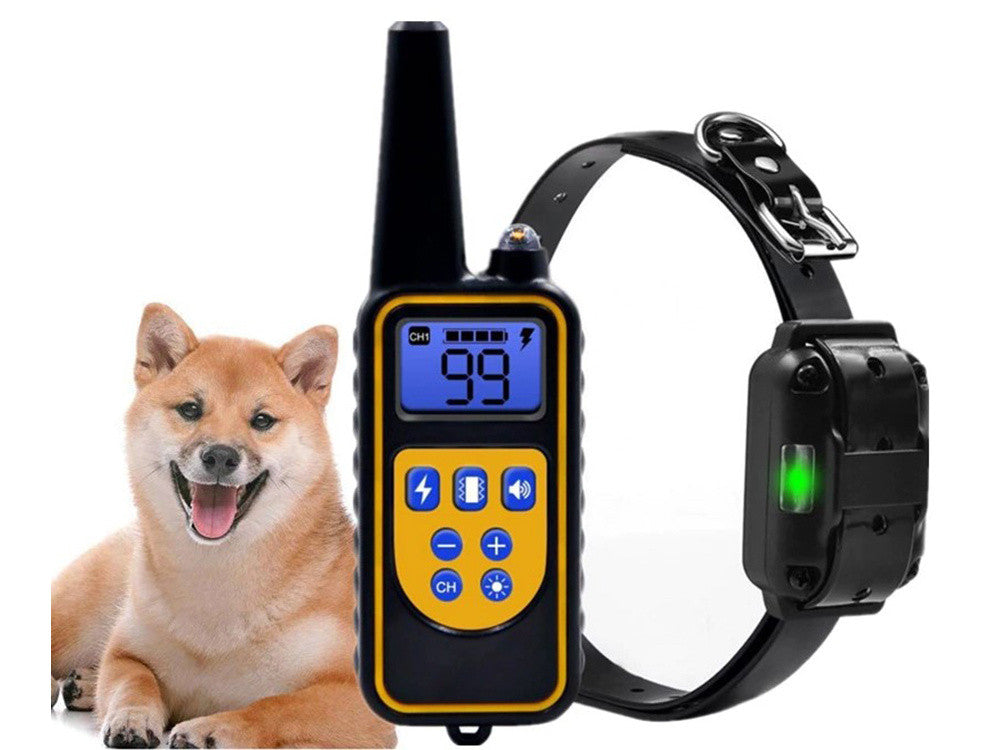 Colar de Treinamento para Pets com Controle Remoto Digital