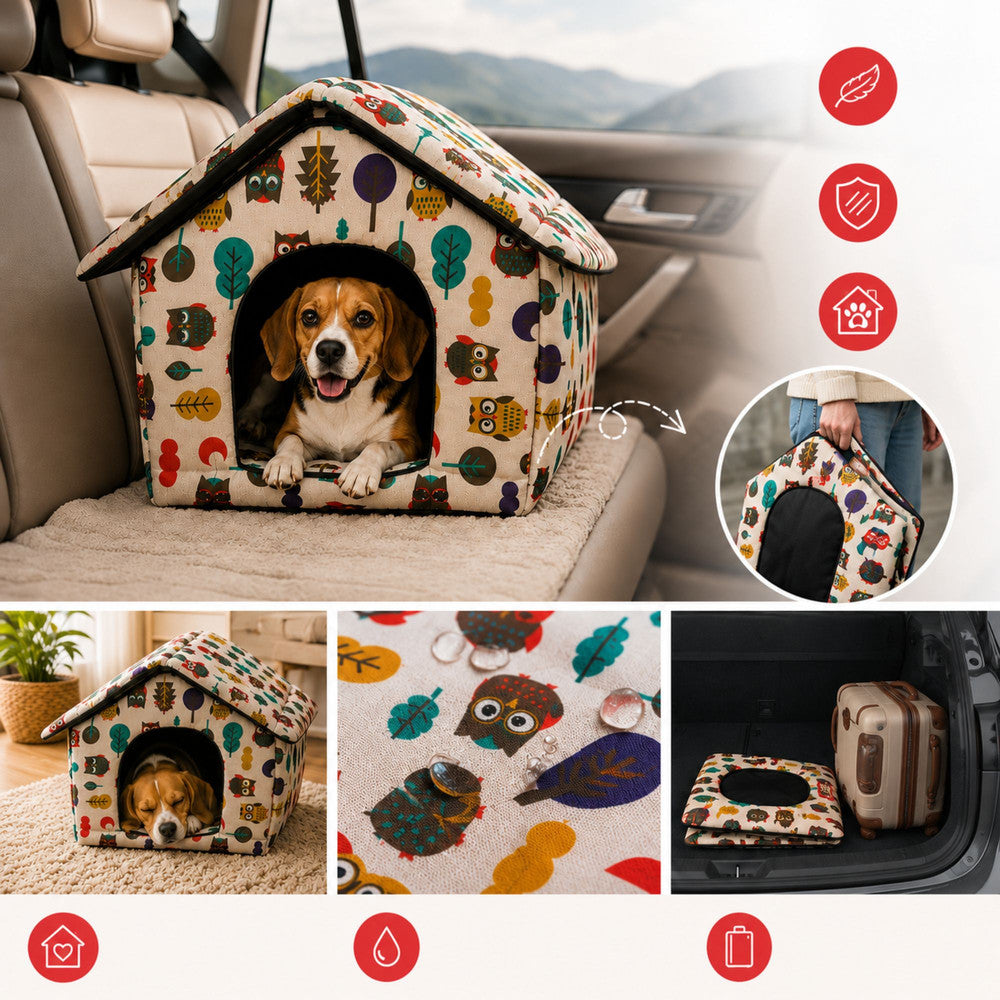 Casinha para Cães e Gatos - Tamanho GG