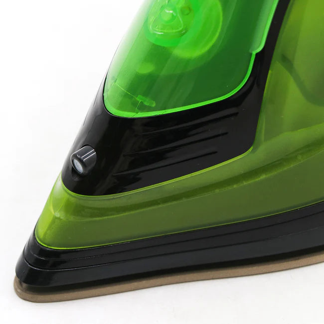 Ferro a vapor elétrico sem fio 2400W com base de cerâmica - Cores variadas