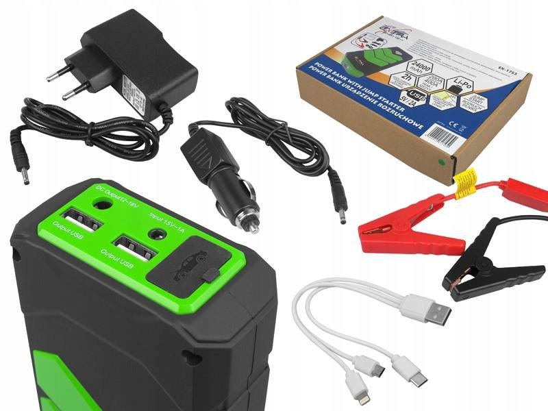 JUMP STARTER POWERBANK 24000 MAH