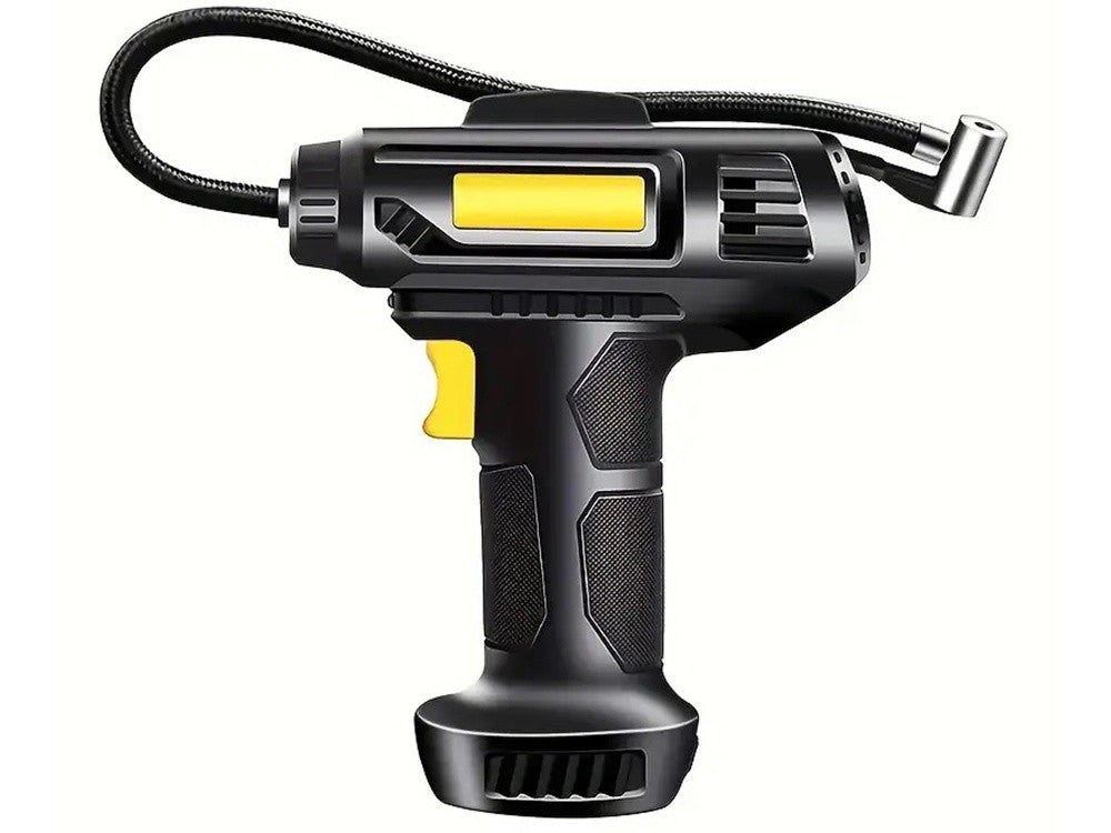 Compressor de Ar 12V para Pneus de Carro com LED - Pressão de 150 PSI / 10 BAR