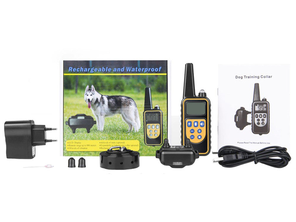 Colar de Treinamento para Pets com Controle Remoto Digital