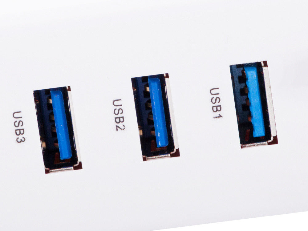 Hub USB Branco 30CM