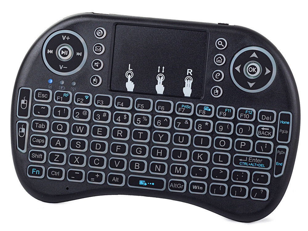 Teclado Sem Fio Mini Retroiluminado