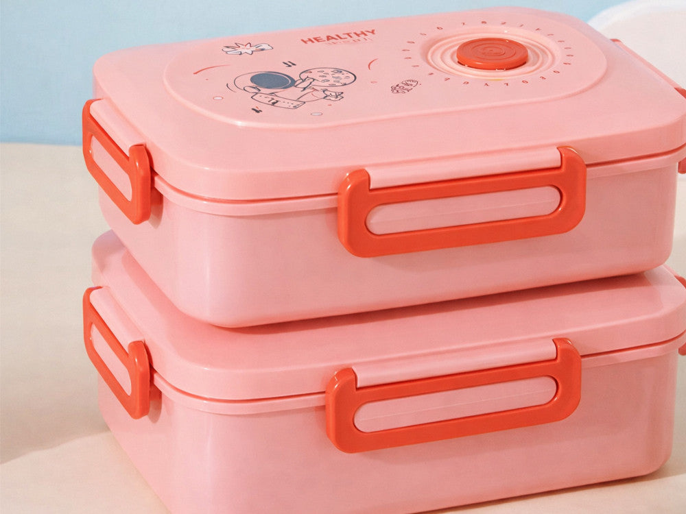 Recipiente para Lanche Rosa 1,5L