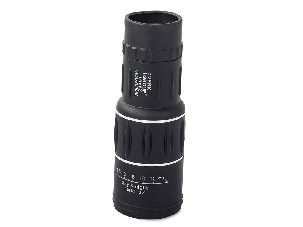 Telescópio Monocular 16x52 para Observação e Turismo