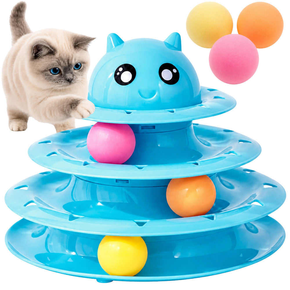 BRINQUEDO PARA GATO 3 NÍVEIS