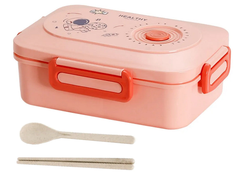 Recipiente para Lanche Rosa 1,5L