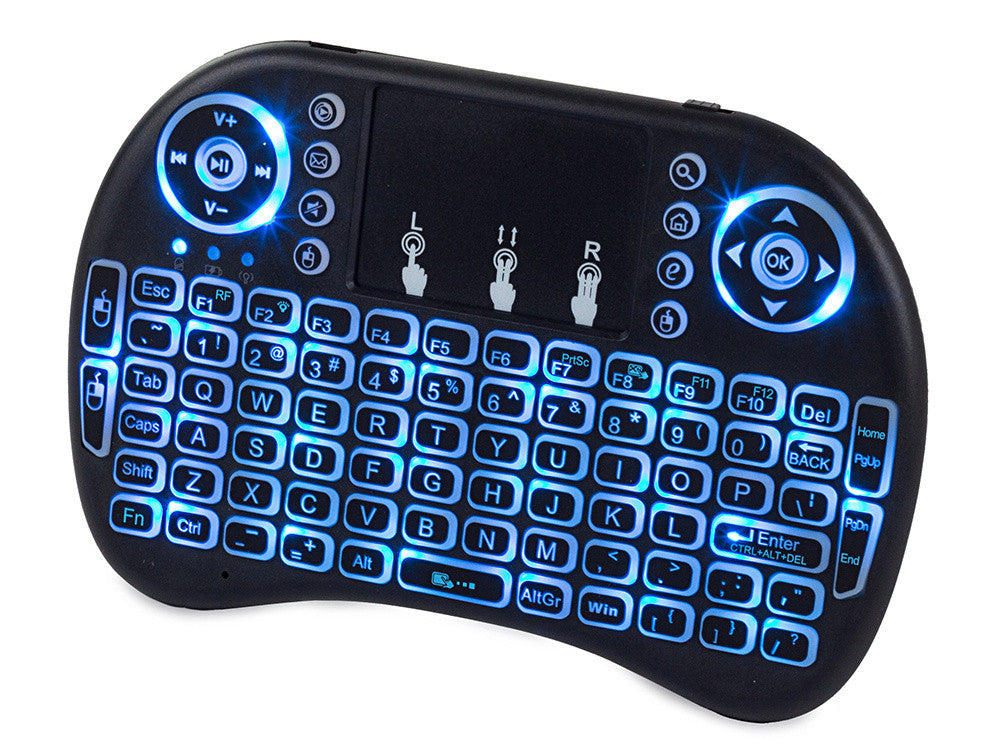 Teclado Sem Fio Mini Retroiluminado