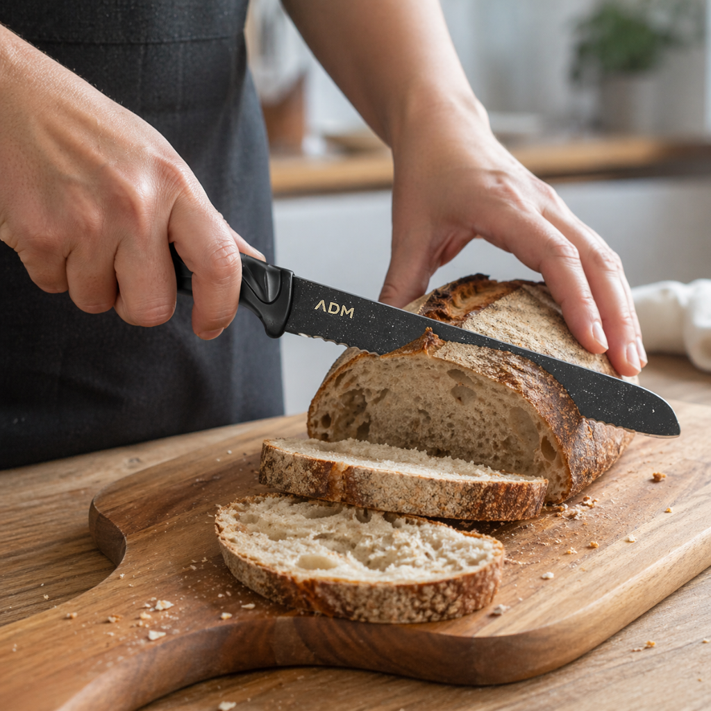 Conjunto de 6 facas de cozinha em cerâmica