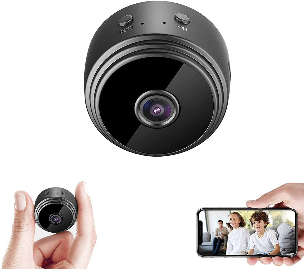 Mini câmera sem fio Wi-Fi com acesso remoto