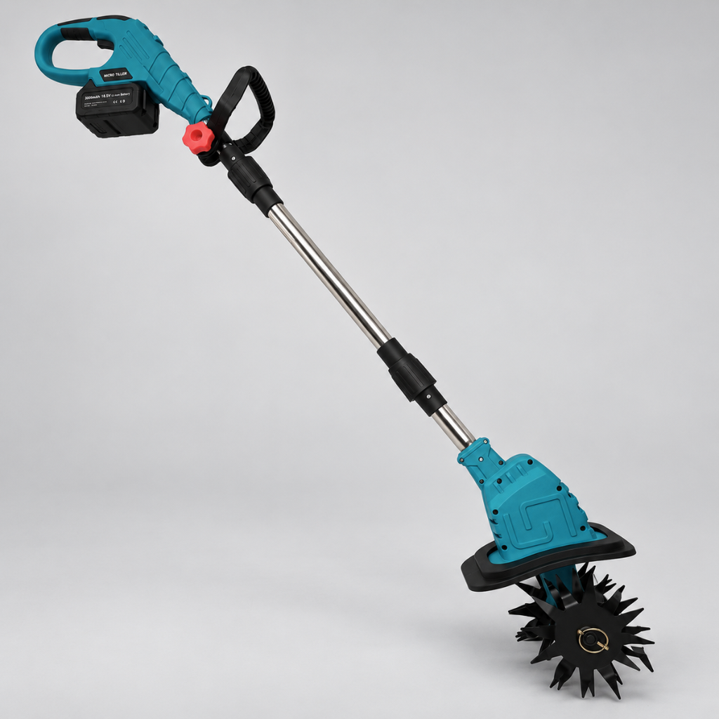 ADM Foldable Battery Powered Garden Tiller