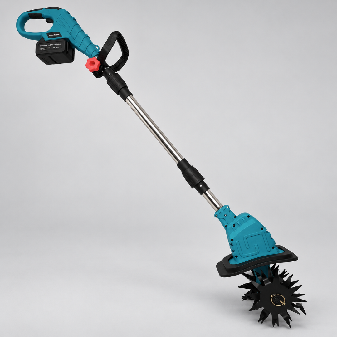 ADM Foldable Battery Powered Garden Tiller