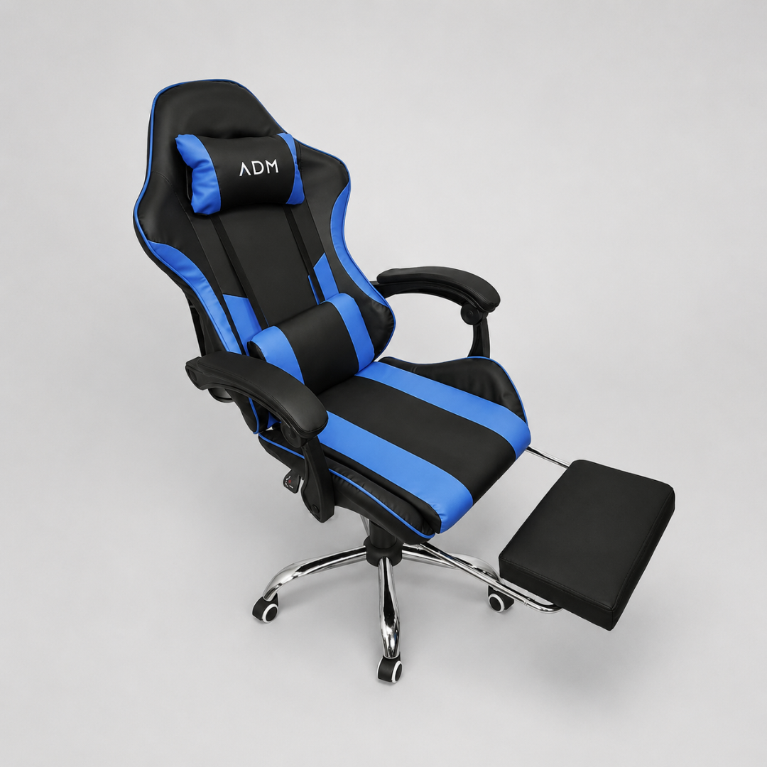 Cadeira Gamer Ergonômica com Apoio para os Pés