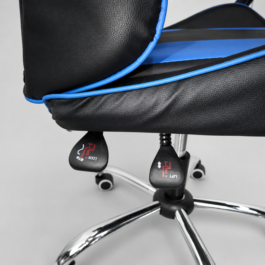Cadeira Gamer Ergonômica com Apoio para os Pés