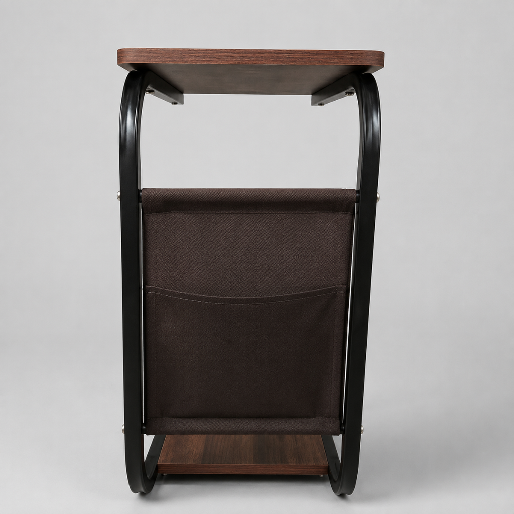 Mesa lateral para sofá Mobile com bolso de armazenamento, SKU: 7083