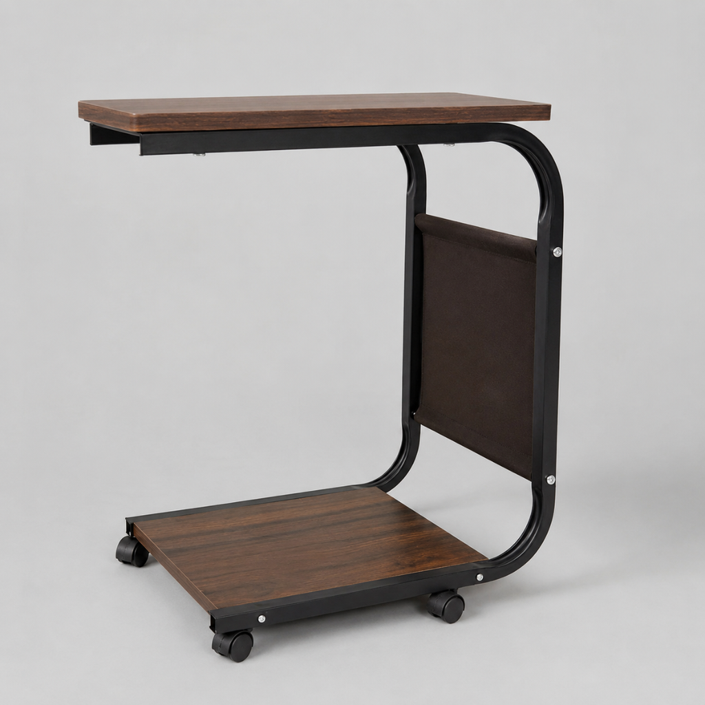 Mesa lateral para sofá Mobile com bolso de armazenamento, SKU: 7083