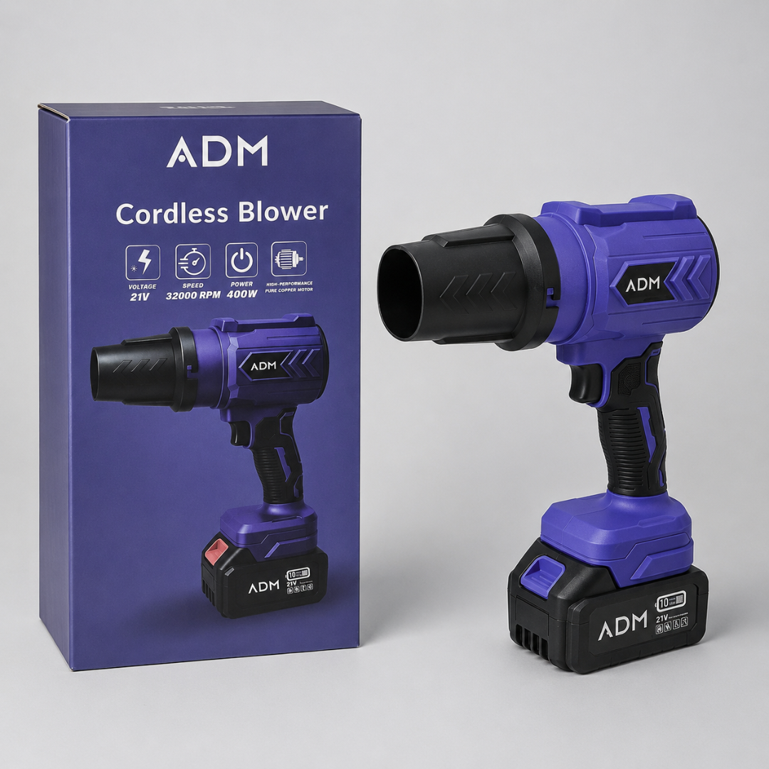 Soprador potente sem fio ADM 400W