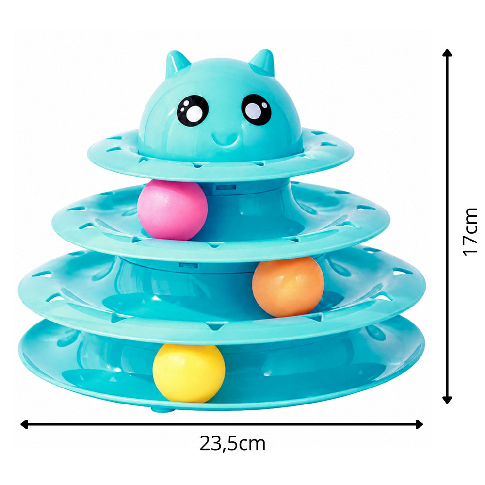 BRINQUEDO PARA GATO 3 NÍVEIS