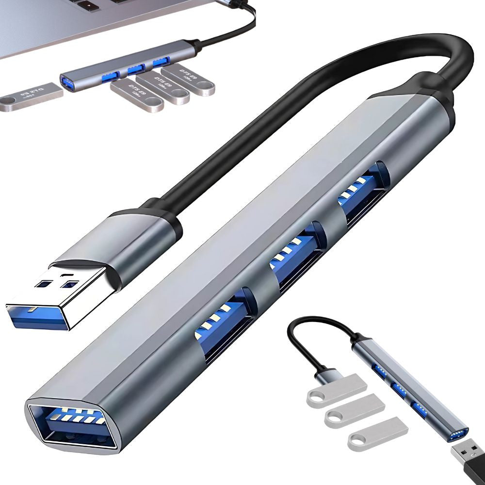 Adaptador Hub 4 em 1