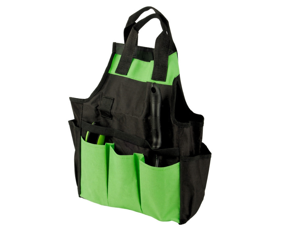 Conjunto de ferramentas de jardinagem: enxada, pá, tesoura de poda, bolsa – conjunto de 4 peças
