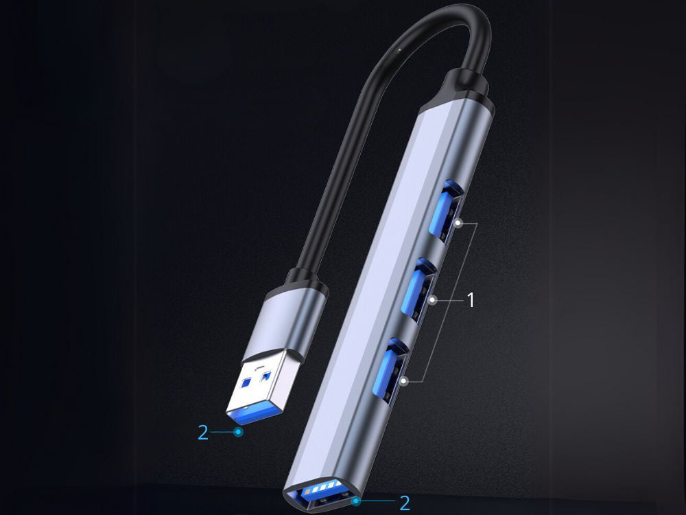 Adaptador Hub 4 em 1