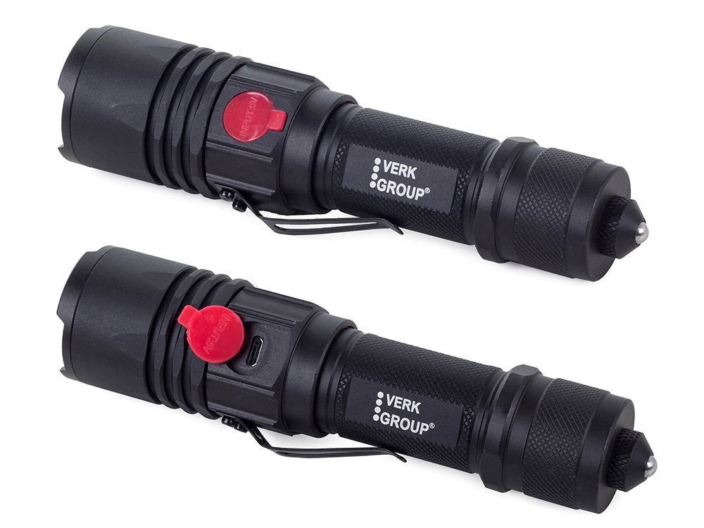 Lanterna Tática Militar Bailong W556 com LED CREE XM-L3-U3