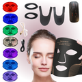 Máscara facial profissional com LED de 7 cores