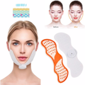Massageador facial EMS em formato de V