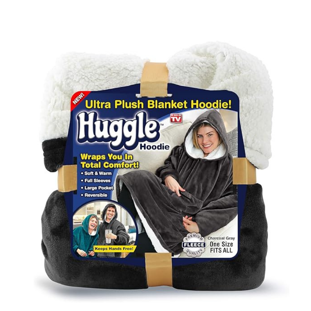 Cobertor com capuz Ultra Plush Huggle