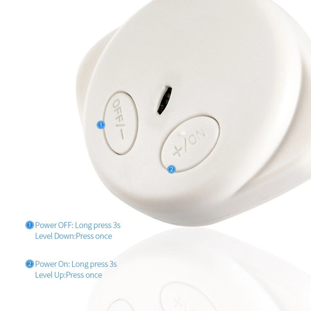 Massageador facial EMS em formato de V