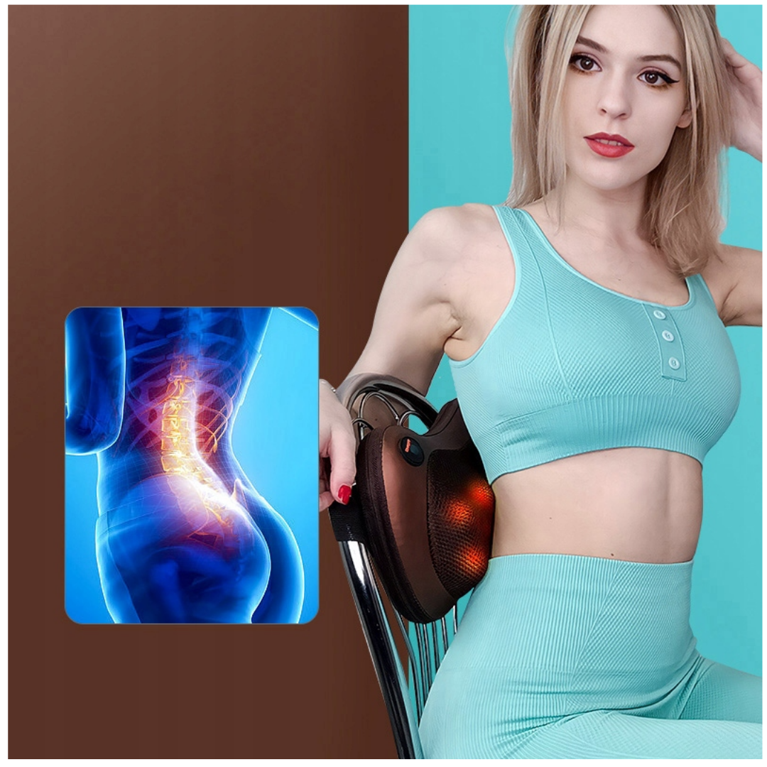 Almofada de massagem Shiatsu com aquecimento