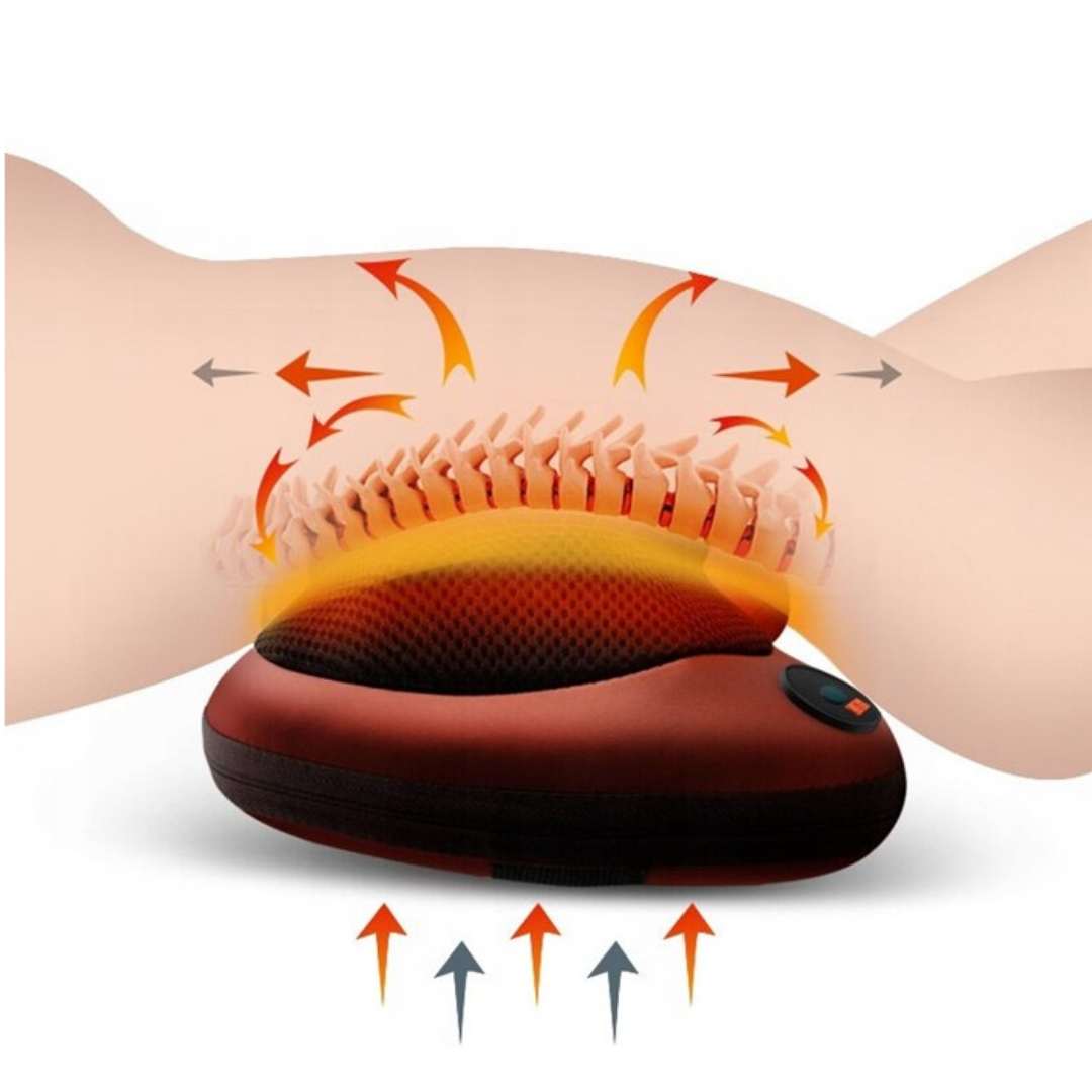 Almofada de massagem Shiatsu com aquecimento