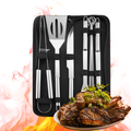 UTENSÍLIOS PARA CHURRASCO | CONJUNTO DE CHURRASCO COM 9 PEÇAS