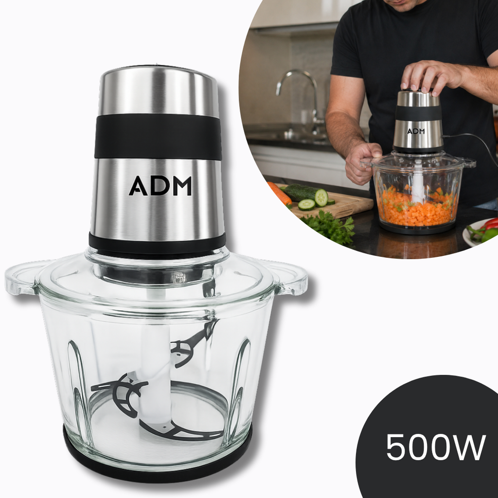 Picador de alimentos elétrico potente ADM 500W