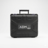 Aparafusadora sem fio ADM + duas baterias de 12V, conjunto com 77 peças