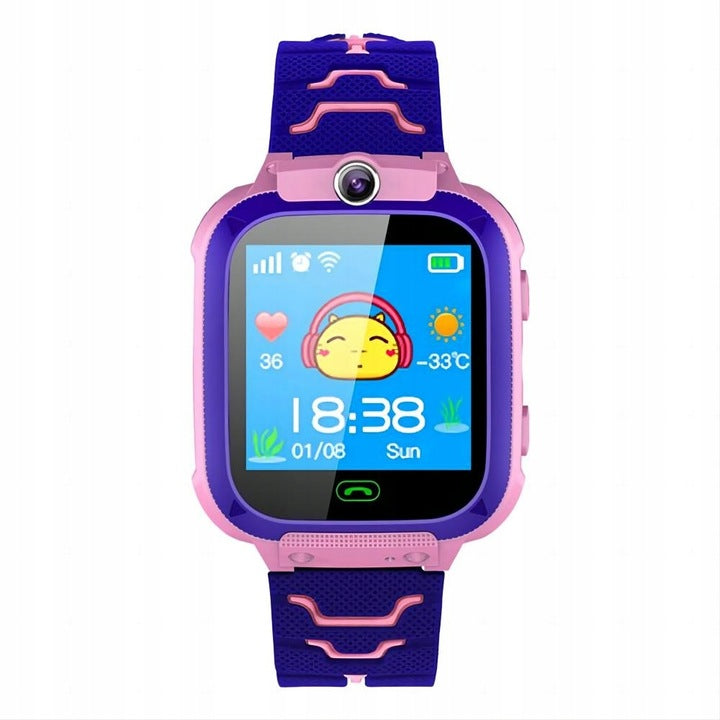 Smartwatch infantil Q19 com localizador GPS – 3 cores