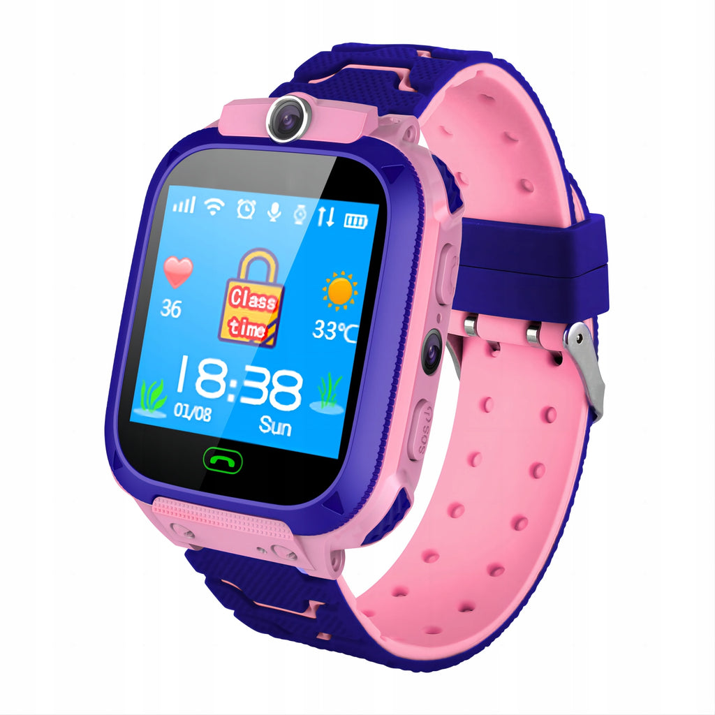 Smartwatch infantil Q19 com localizador GPS – 3 cores