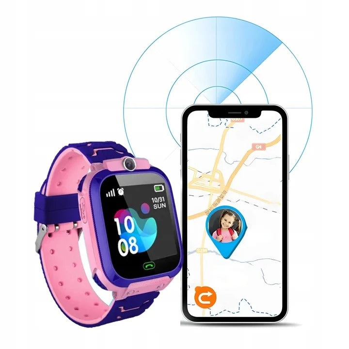 Smartwatch infantil Q19 com localizador GPS – 3 cores