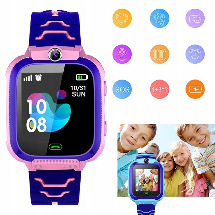 Smartwatch infantil Q19 com localizador GPS – 3 cores