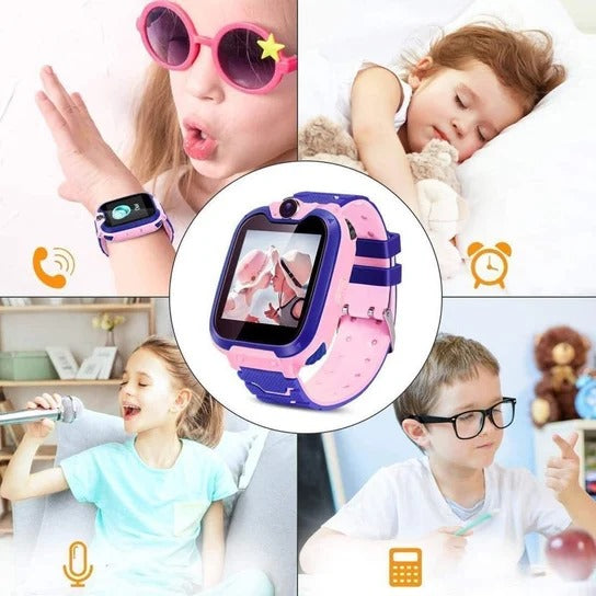 Smartwatch infantil Q19 com localizador GPS – 3 cores