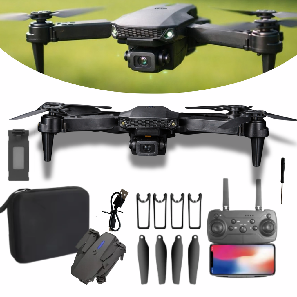 Drone dobrável com câmera 4K
