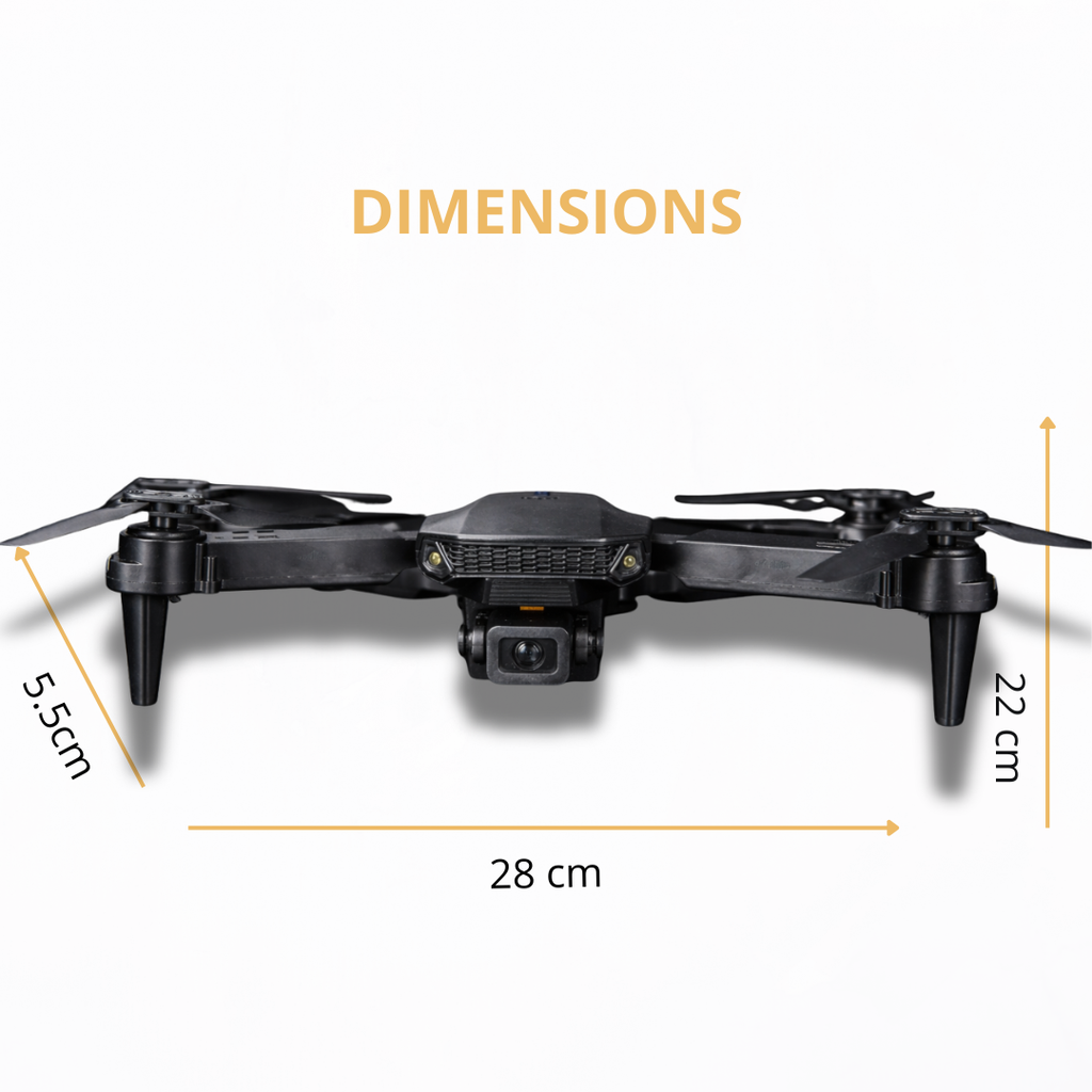 Drone dobrável com câmera 4K