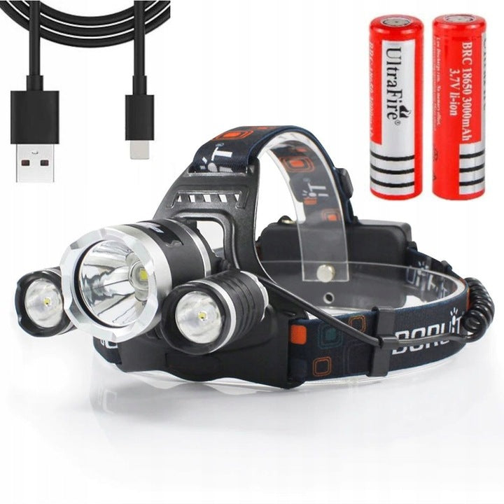Farol potente 1T6+2LED