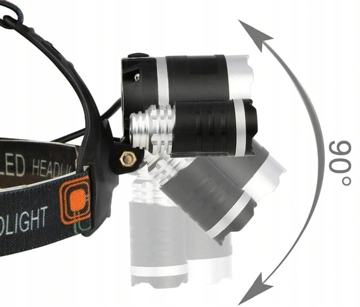Farol potente 1T6+2LED