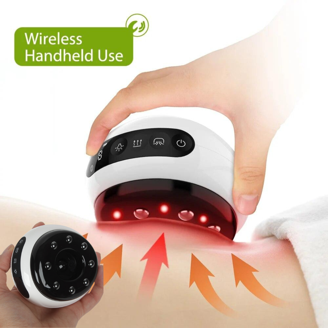 Massageador anticelulite com terapia de luz vermelha