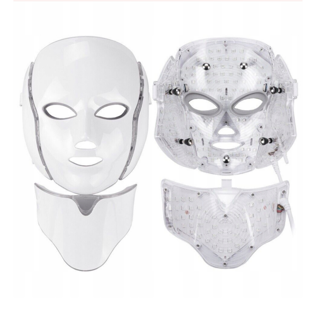 Máscara facial inteligente com LED