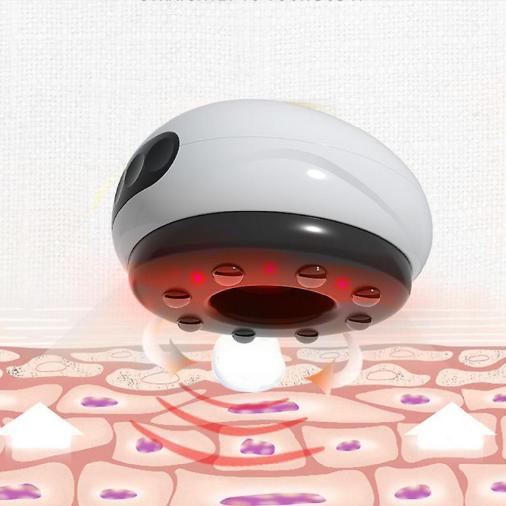 Massageador anticelulite com terapia de luz vermelha